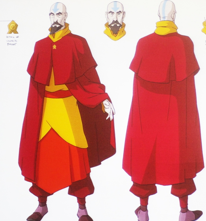 Tenzin's robes