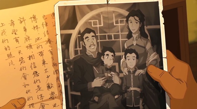 An old letter and photograph from Mako and Bolin's father